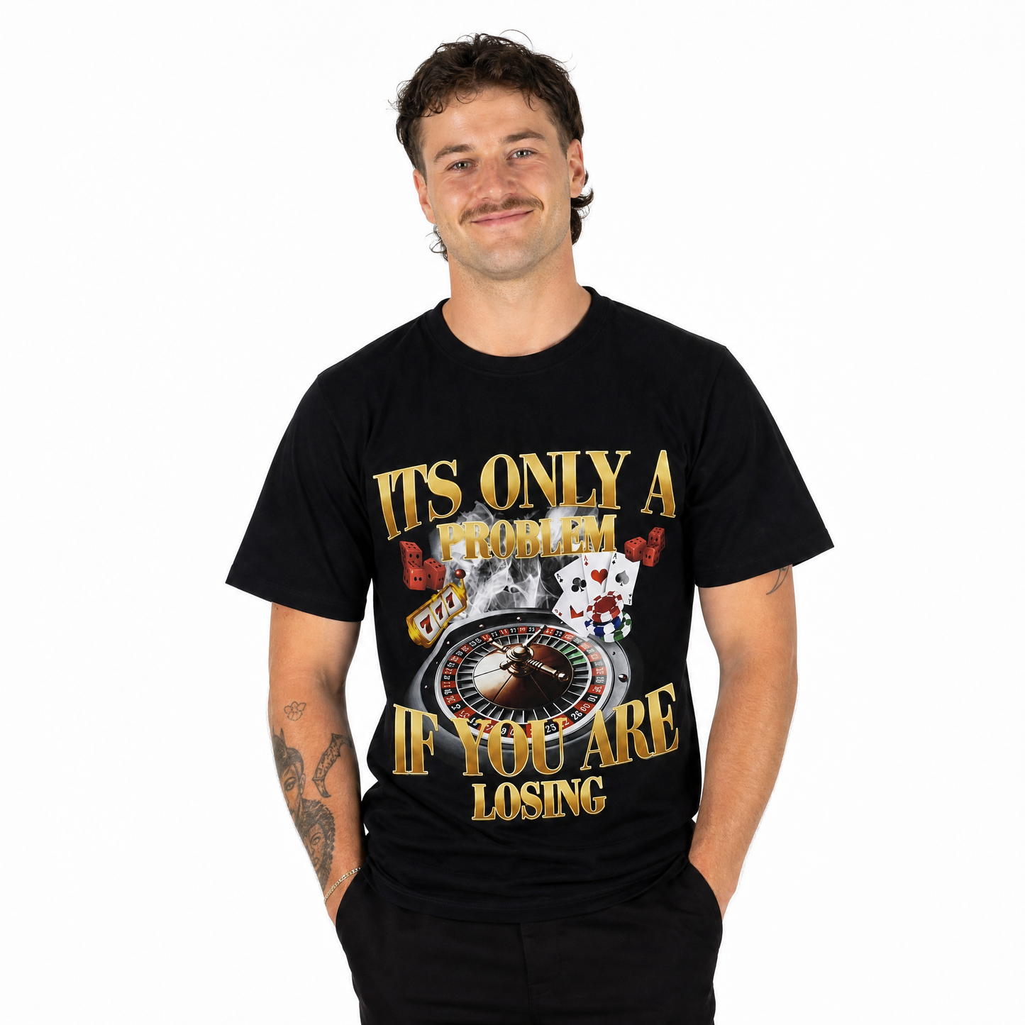 WINNERS NEVER QUIT T SHIRT