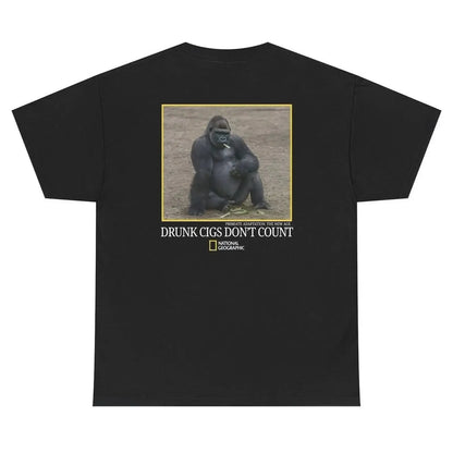 DRUNK CIGS DONT COUNT T SHIRT